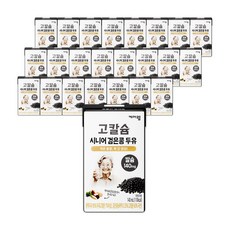 케어웰 고칼슘 시니어 검은콩 두유, 24개, 140ml
