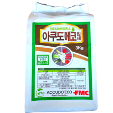 FMC 에프엠씨 아쿠도에코입제 3개당칼슘1개 뿌리발근 영양제 초기활착 토양개선 수확량 약, 3kg, 1개