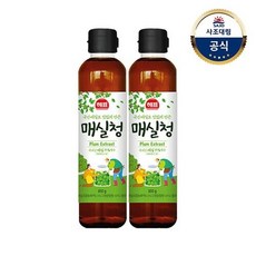 [사조대림] 매실청 650g x2개, 2개