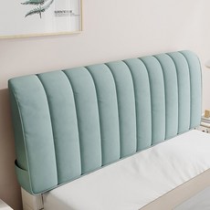 침대 제작 침대 보드 쿠션 등받이 2인 커버, 그린 B타입 싱글 기모, 길이 1 6m[베드커버]
