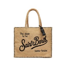 MC2세인트바스 Collette raffia tote bag