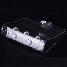 더킴스마켓 미니링바인더케이스 메모지케이스, 핑크