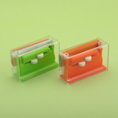수공예 바늘 호환 자동 실 끼우기 장치 재봉 DIY 원단용 바늘穿引기, 2개, 3_레드+그린(2개세트)