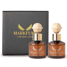 마크퓸 고급 차량용 디퓨저 70ml, 2개, 블랙체리