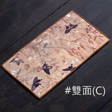 雨林薰舍 麂皮絨茶巾 厚布巾 吸水巾, 1個, #雙面(C)