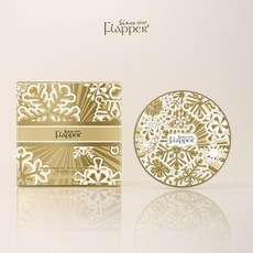 翡拉帕麗 雪絨花漾鎖妝蜜粉餅, 1個, 雪絨花漾鎖妝蜜粉餅7.8g*1個