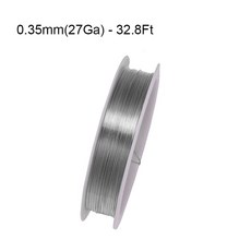 1MM 0MM 10M 니크롬 공예 지지 길이 와이어 고온 범용 내열성, 0.35mm