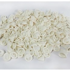 중형 사무용 핑거 손가락 고무 골무 여성용 벌크 사무실 돈 은행 엄지, 1개