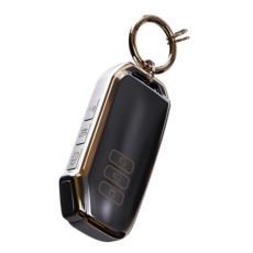 기아 호환 EV6 쏘렌토 MQ4 니로 스포티지 nq5 셀토스 카니발 K8 K7 K5 K3 스마트키 키케이스 키홀더 키링 악세사리 차량용품, 블랙, 7버튼