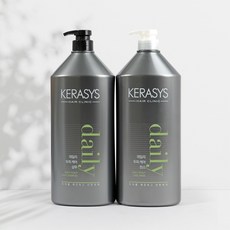 케라시스 데일리 두피케어 1500ml x2개 (샴푸1개+린스1개), 1.5L, 1세트