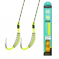 아띠꼴로 스프링 붕어 낚시바늘 민물 바다 글루텐 떡밥 벵어돔 바늘, 1개, 5개입