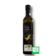 초록마을 유기농식용유, 500ml, 1개