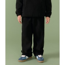 매장정품 무신사스탠다드 MUSINSA STANDARD KIDS 폴라 플리스 베리어블 라운지 스웨트 팬츠 [블랙] MKDFTAZ02-BK 527868