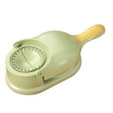 二合一餃子器 家用壓餃子皮 包水餃, 1個, 包餃子器, 綠色