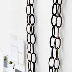 [마켓비] GEOLDA 펜던트체인, 블랙 120cm