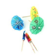 모아니샵 과일꽂이 장식우산 40P 칵테일우산장식