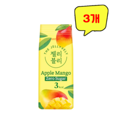 MDS 젤리블리 제로슈거 애플망고 젤리, 3개, 60g