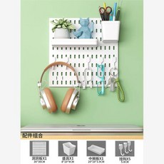 4단 바퀴달린 이동식 국민 장난감정리 트롤리 선반 미용실 트레이 카트 철제 북 수납장, 1개, H. 대형 사각 판 세트