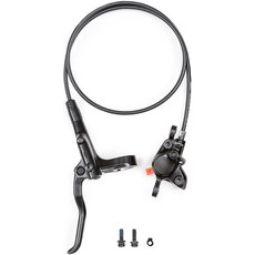 MT200 MTB 유압 디스크 브레이크 세트 좌측 전면 800mm 우측 후면 1500mm 알루미늄 합금 자전거 듀얼 피스톤 장착 160mm180mm 로터 호환, Only front brake