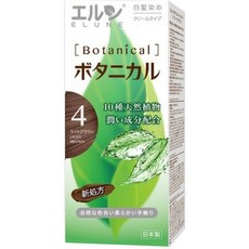 伊露恩 寶王 草本染髮霜 4號 淺栗色, 1個