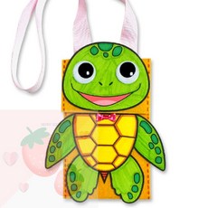 SB 거북이 미니가방 만들기 부직포가방, 1개