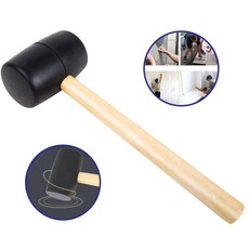 흠집방지 고탄성 DIY 목공예 고무 망치 22cm DD-10731 1(개) 4969 PCS
