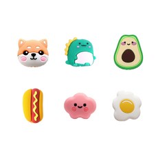 [DND] 실리콘 충전선정리 전선클립 케이블홀더, 핫도그