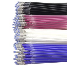 (100개) 열펜 아이롱펜 패브릭펜 패브릭펜 리필용, 1개, 블루