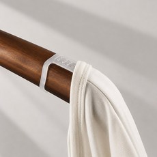 러빙랩 옷걸이 흘림방지고무 미끄럼방지 패드 100개입 S L 사이즈 2컬러, 100개, 화이트 L