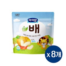 일동후디스 아이얌 동결건조 과일칩 순배, 15g, 8개