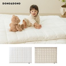 [도노도노] 고밀도 아기 토퍼(커버형), 베이지, 상세 설명 참조