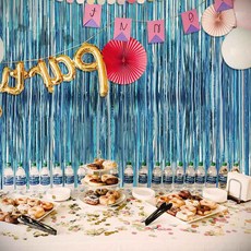 반짝이 파티 커튼 포토존장식 파티룸꾸미기 포토존커튼