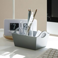 프랑코 소품바스켓 소 FRANCO 320502, 화이트