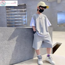 키즈목마 kid's horse 2025 봄 여름 남아 세트 아동 여름 상하의 세트 남아 반팔 반바지 세트 주니어 반팔티 상하복 573