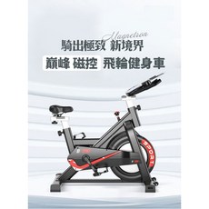 健康老施 磁控飛輪健身車 動感室內單車 有氧運動 台灣現貨 原廠保固
