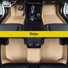 DOODRYER 자동차 바닥 매트 메르세데스 벤츠 S-CLASS W221 W222 W223 Z223 V223 2005-2023 카펫 풋 코체 액세서리, 8) Beige - 2021-2023 W223