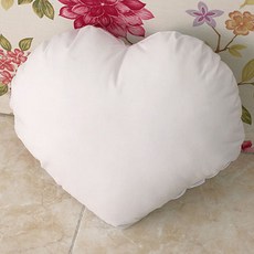 자투리 하트쿠션솜 45X45cm, 하트쿠션45X45