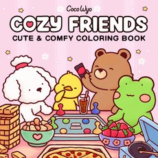 Cozy Friends:Coloring Book for Adults and Kids, Cozy Friends, Coco Wyo(저), Penguin Random House