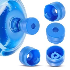 물통 뚜껑 냉온수기용 리필용 보관용 재사용 물병 교체용, 1개, A형 구멍 4개