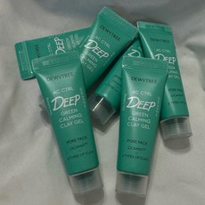 DEWYTREE AC CTRL 深綠色鎮靜泥膜 深層清潔毛孔, 1個, 10ml（2026/04）