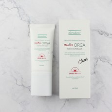 [본사] 쎄라덤 마스터 오가 클리어 썬블럭 50g SPF50+ PA++++, 1개, 50ml