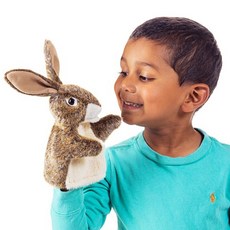 아이들이 좋아하는 산토끼 손인형 유치원 역할놀이 구연동화 동물인형 소근육발달 교구
