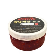 마시차오른 양념게장소스 500g 새우 연어 비빔국수 만능 양념장, 1개