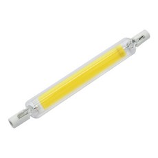 LED R7s COB 유리관 슈퍼 브라이트 20W 189mm COB 전구 AC220V 홈 교체 램프(온백색광) 3000K 3000LM, 표시된 대로