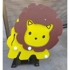 동물 스프링 시소 야외 공원 광장 놀이터 리조트 펜션, 53