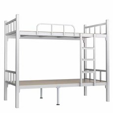 철제 2층침대 게스트하우스 조립식침대 교직원 더블, 90x200 + 침대 보드