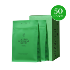 구다 시트 세탁세제 친환경 고농축 세제 일반드럼공용, 1박스, 50매입