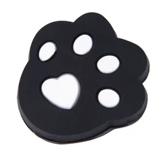 쿠쿠스토어 스포츠 테니스 스태프 충격 방지 만화 실리콘 소프트 흡수 라켓 댐퍼 진동, 06 Bear paw