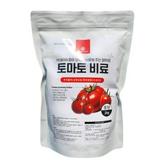 가든필리아 토마토비료 완숙 화분 방울토마토 열매달리는 식물 전용 알갱이 비료, 1kg, 1개