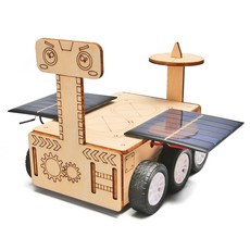 嗨購 科技小製作火星探測車DIY科學實驗材料包，中小學物理STEAM教育玩具, 火星探測車, 1個